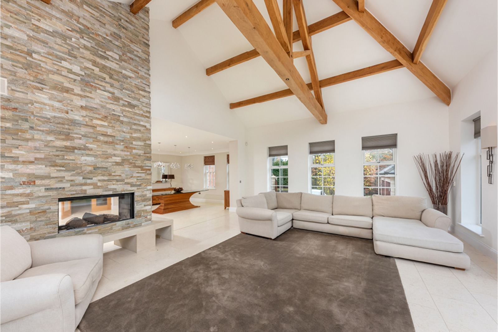 See Inside South Fields, a Family Home with a Swimming Pool for Sale near Morpeth Living North